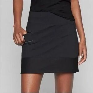 Athleta Black Women's Skort Short Skirt Medium EUC Activewear tenis comfy sporty